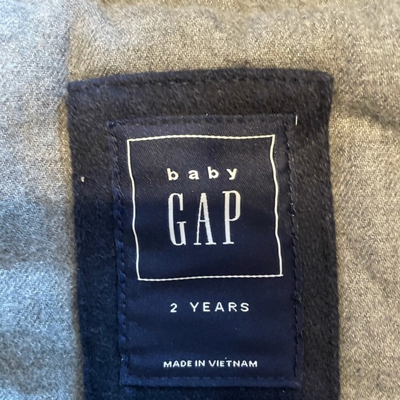 Navy blue baby pea coat! - Picture 4 of 4